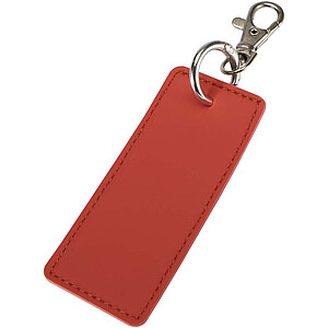 Resi Plus GRS recycled rectangle charm keychain