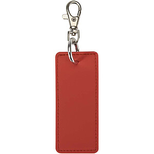 Resi Plus GRS recycled rectangle charm keychain