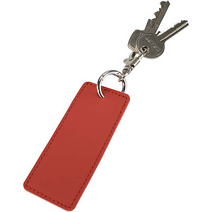 Resi Plus GRS recycled rectangle charm keychain