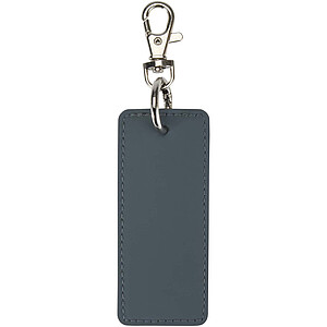 Resi Plus GRS recycled rectangle charm keychain