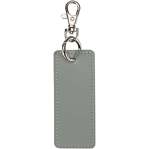 Resi Plus GRS recycled rectangle charm keychain