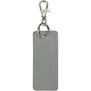 Resi Plus GRS recycled rectangle charm keychain