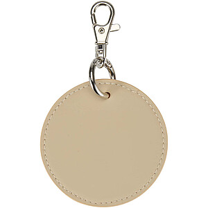 Resi Plus GRS recycled round charm keychain