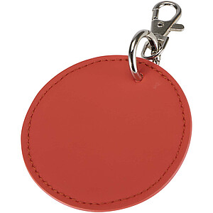 Resi Plus GRS recycled round charm keychain