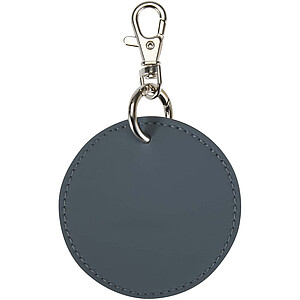 Resi Plus GRS recycled round charm keychain