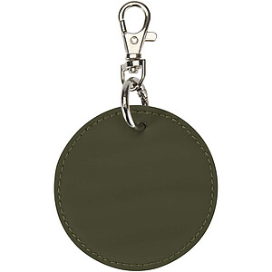 Resi Plus GRS recycled round charm keychain