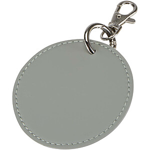 Resi Plus GRS recycled round charm keychain