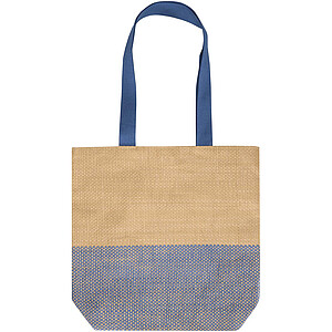Rhythm straw paper tote bag 10L