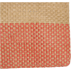 Rhythm straw paper zipped pouch 3L