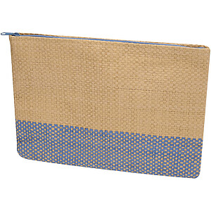 Rhythm straw paper zipped pouch 3L