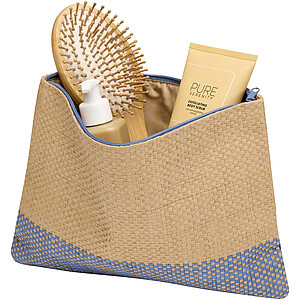 Rhythm straw paper zipped pouch 3L
