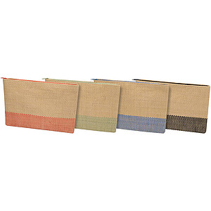 Rhythm straw paper zipped pouch 3L