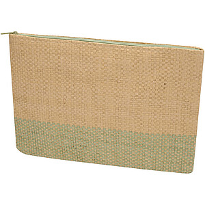Rhythm straw paper zipped pouch 3L