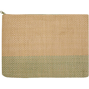 Rhythm straw paper zipped pouch 3L