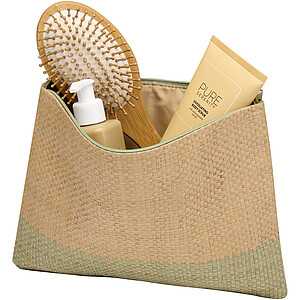 Rhythm straw paper zipped pouch 3L