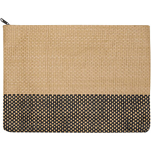 Rhythm straw paper zipped pouch 3L