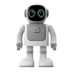Robert the dancing robot speaker, white