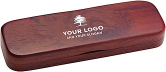Rosewood pen set. Brown