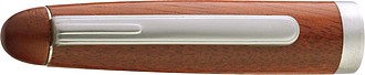 Rosewood pen set in stylish case., brown