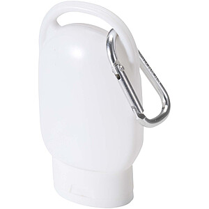 Rosie SPF 30 suncream with carabiner