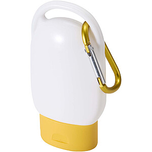 Rosie SPF 30 suncream with carabiner