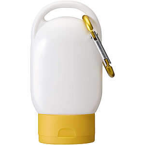 Rosie SPF 30 suncream with carabiner