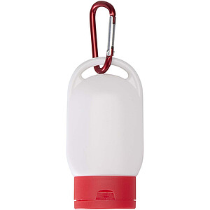 Rosie SPF 30 suncream with carabiner