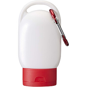 Rosie SPF 30 suncream with carabiner
