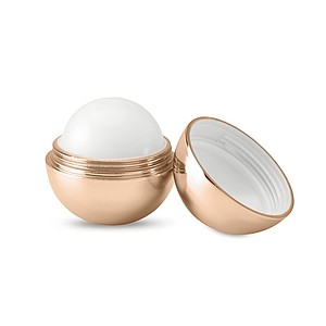 Round lip balm UV finish