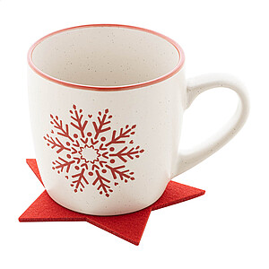 RPET Christmas coaster set