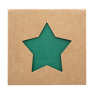 RPET Christmas coaster set