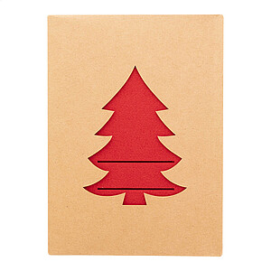 RPET Christmas cutlery holder set