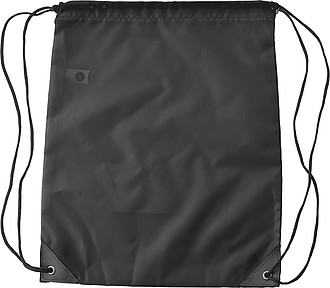 RPET polyester (190T) drawstring backpack.