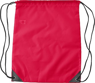 RPET polyester (190T) drawstring backpack.