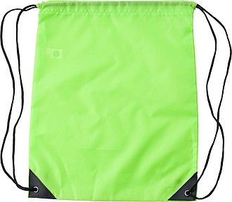 RPET polyester (190T) drawstring backpack.