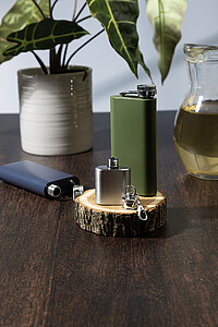 RSS hip flask keyring