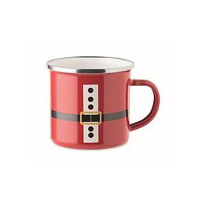 Santa enamel vintage mug 300ml