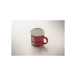 Santa enamel vintage mug 300ml
