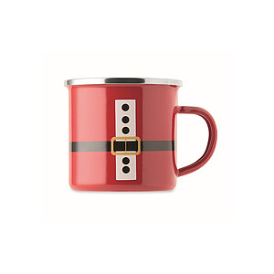 Santa enamel vintage mug 300ml