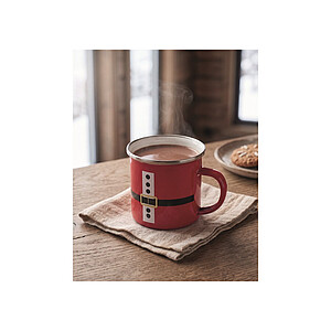 Santa enamel vintage mug 300ml