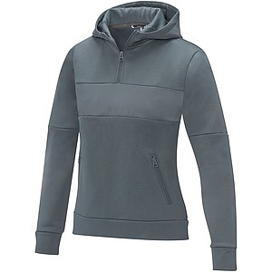 Sayan womens half zip anorak hooded sweater