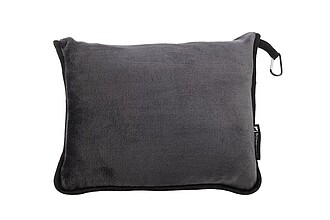 SCHWARZWOLF AMIATA 2in1 fleece travel blanket, grey