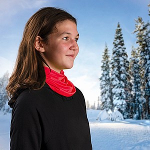 SCHWARZWOLF JERRY Multifunction sports bandana, red
