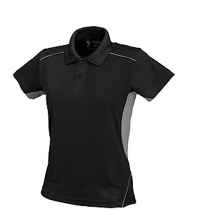 SCHWARZWOLF PALISADE polo shirt, MEN black/grey XXL