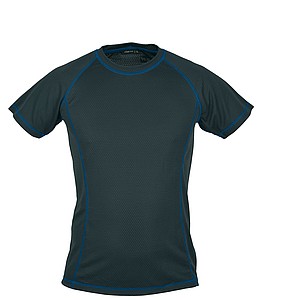 SCHWARZWOLF PASSAT MEN functional T-shirt, blue seams, XXXL