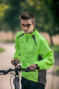 SCHWARZWOLF PENULA Reflective biking jacket, men, size L