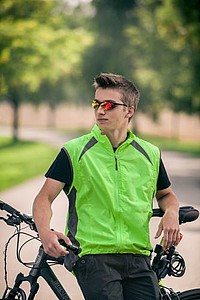 SCHWARZWOLF PENULA Reflective biking jacket, men, size L