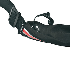 SCHWARZWOLF RAVIK Elastic waterproof belt, red