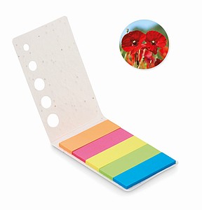 Seed paper sticky notes