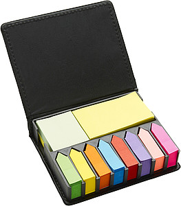 Self adhesive memo papers Black